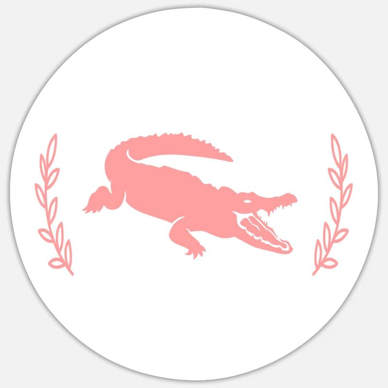 Gator Boy - Sticker size S (10 x 10 cm) - white matte