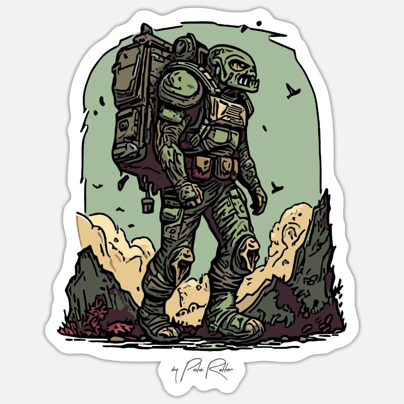 Sticker size S (10 x 10 cm) - 