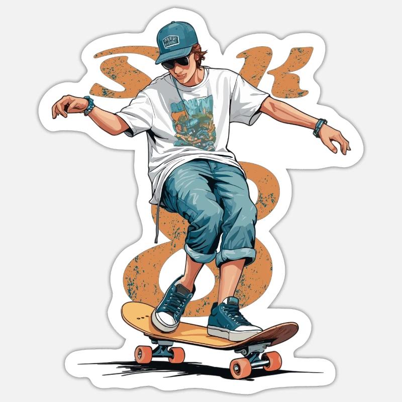 Sticker taille S (10 x 10 cm) - 