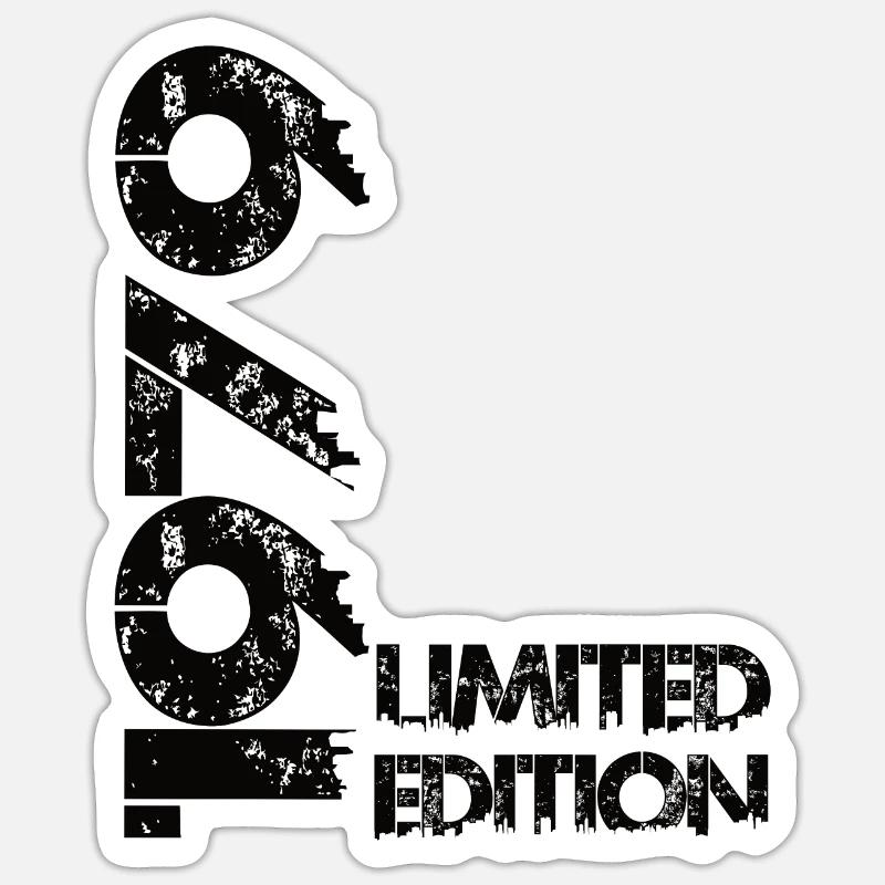 Édition limitée 1979 - Sticker taille S (10 x 10 cm) - blanc mat