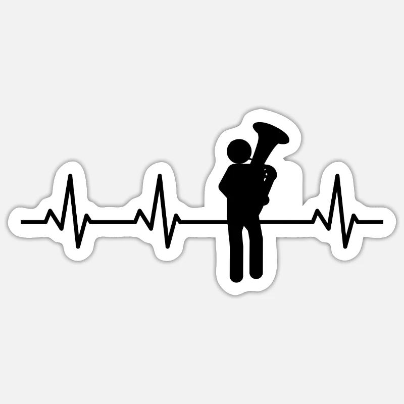 Sticker Größe S (10 x 10 cm) - 