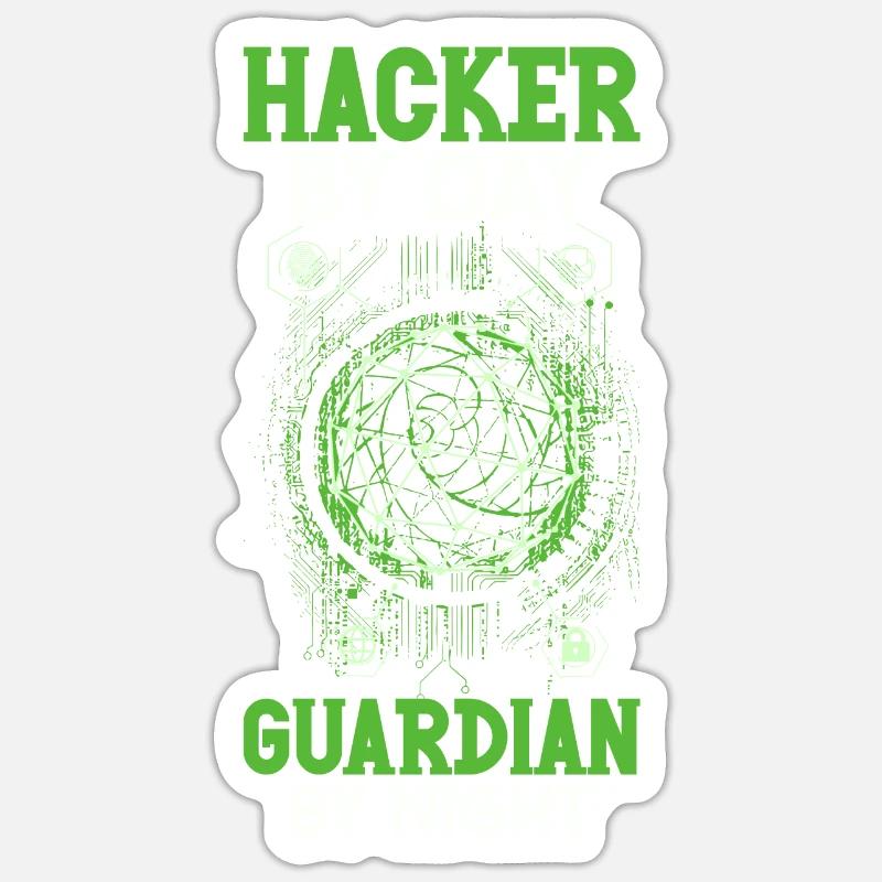 Ethical Hacking Analyst Ethical Cyber Security Sticker Größe S (10 x 10 cm)