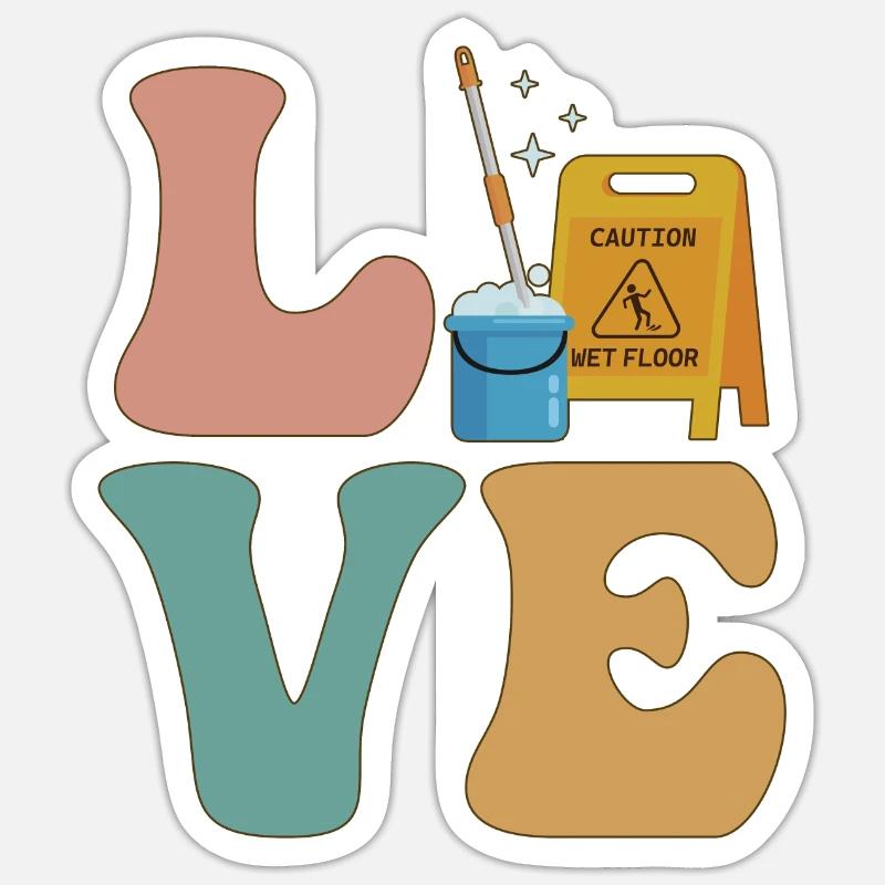 Sticker taille S (10 x 10 cm) - 