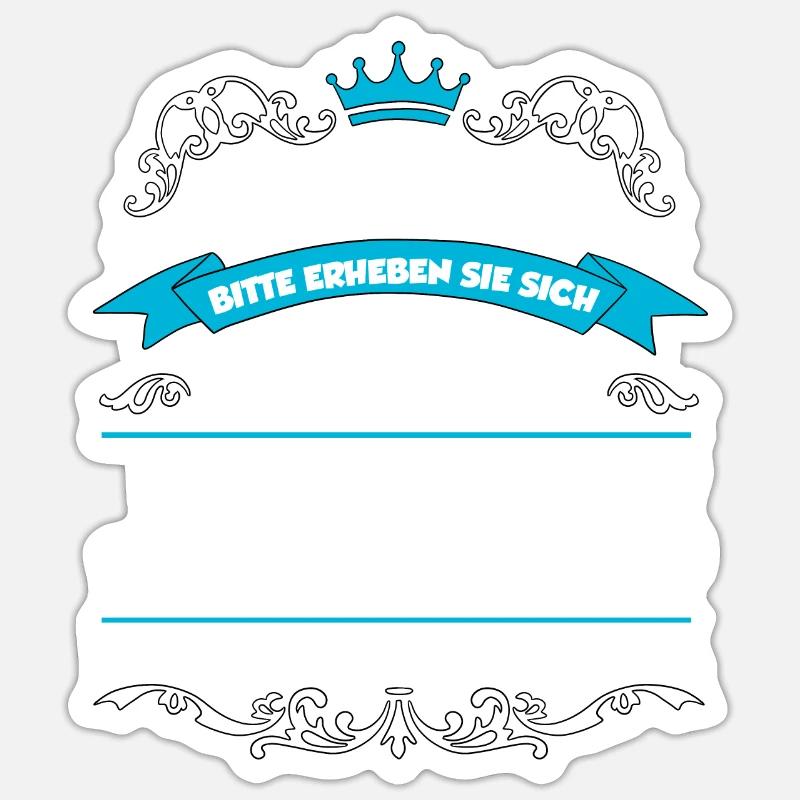 Jonas Name Design - Sticker Größe S (10 x 10 cm) - Mattweiß