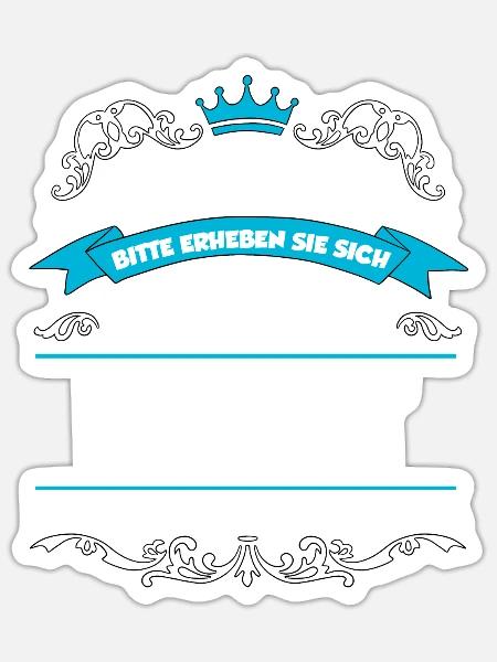 Kurt Name Design - Sticker Größe S (10 x 10 cm) - Mattweiß