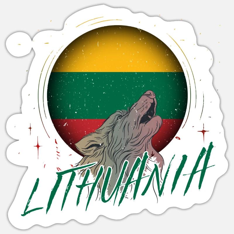 Lithuania Sticker size S (10 x 10 cm)
