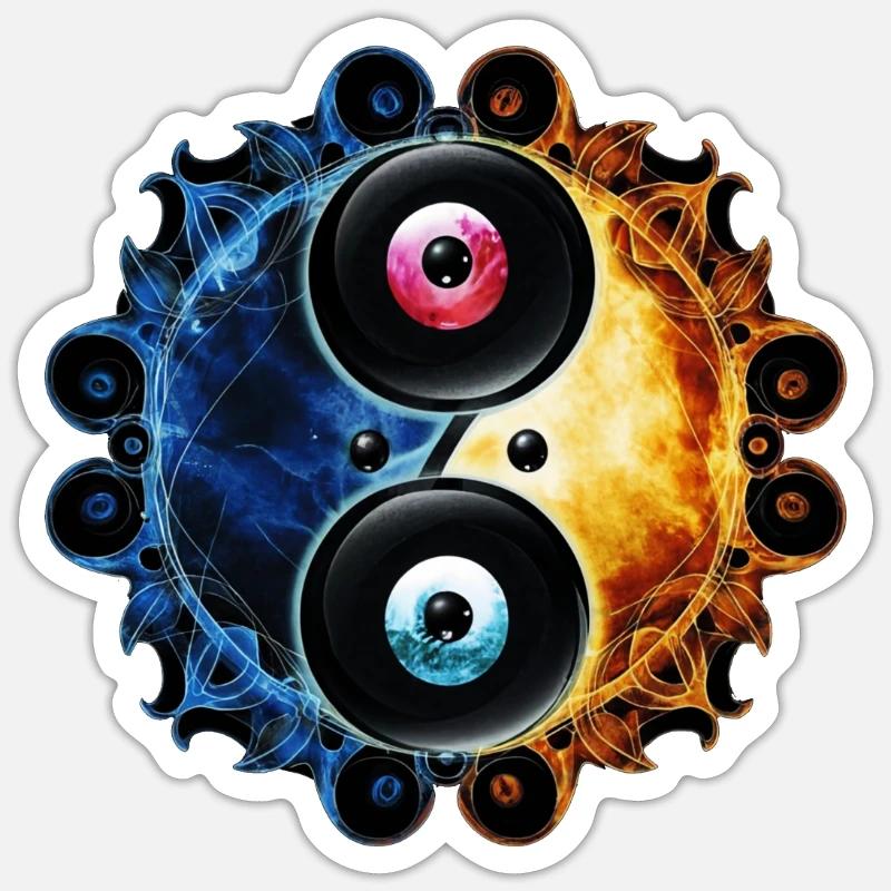 Sticker taille S (10 x 10 cm) - 