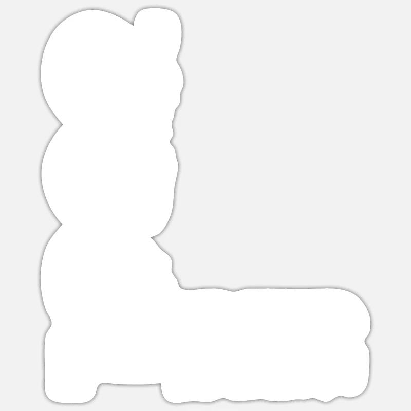 Limited Edition 1982 - Sticker size S (10 x 10 cm) - white matte