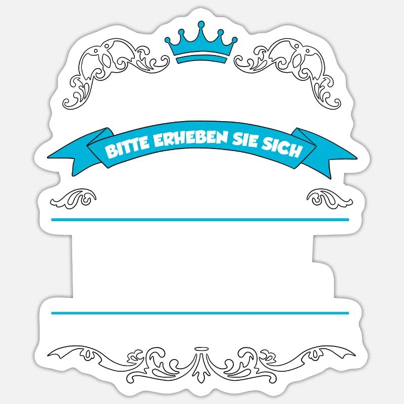 Paul Name Design - Sticker Größe S (10 x 10 cm) - Mattweiß