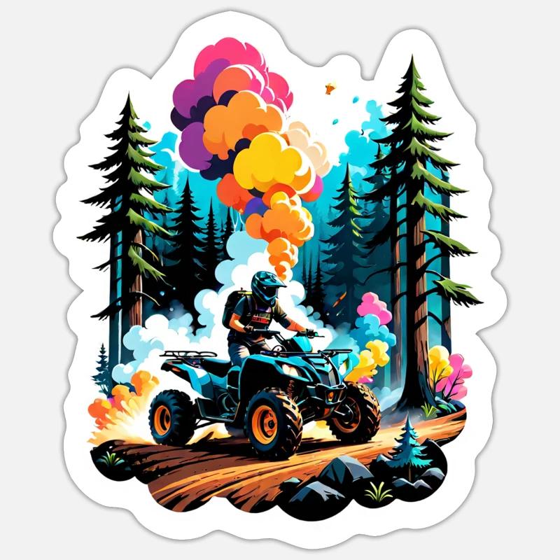 Sticker taille S (10 x 10 cm) - 