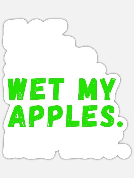 Obstbau Apfelzüchter Permakultur Experte - Sticker Größe S (10 x 10 cm) - Mattweiß