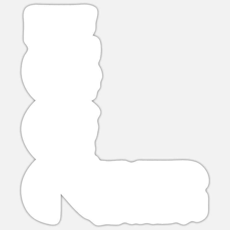 Édition limitée 2021 - Sticker taille S (10 x 10 cm) - blanc mat