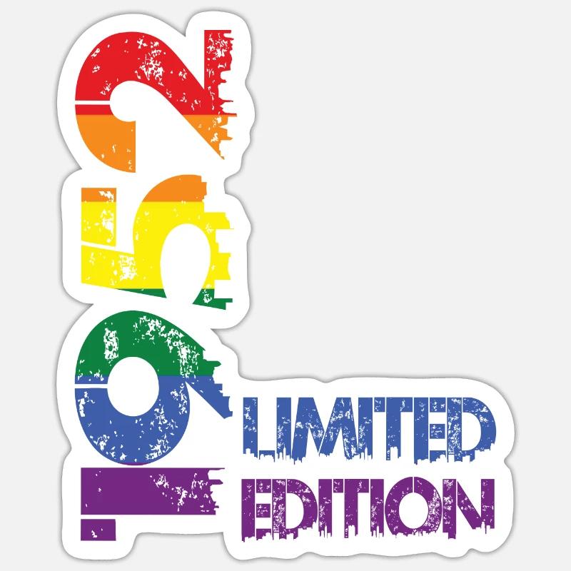 Édition limitée 1952 - Sticker taille S (10 x 10 cm) - blanc mat