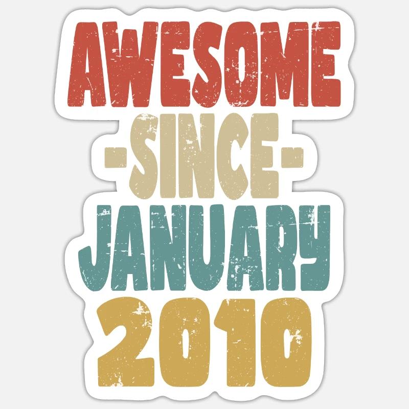 Sticker taille S (10 x 10 cm) - 