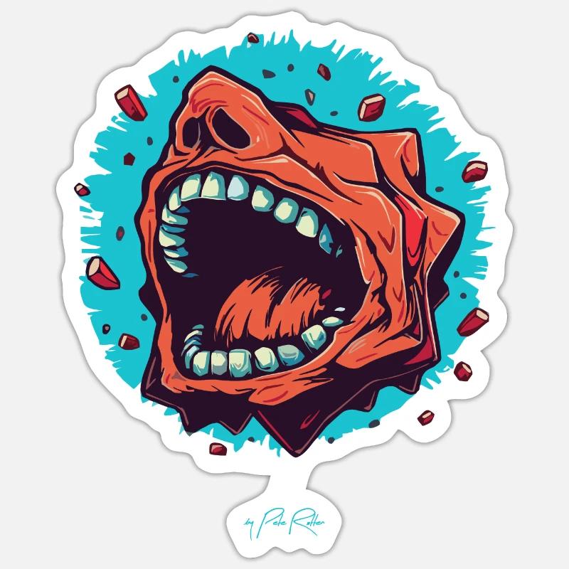 Sticker Größe S (10 x 10 cm) - 