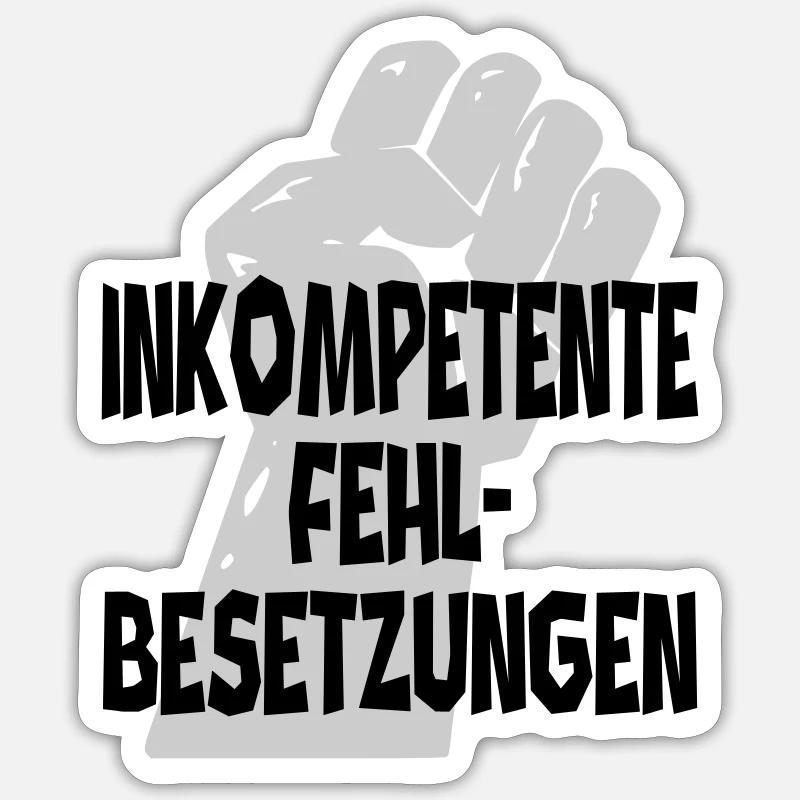 Sticker Größe S (10 x 10 cm) - 