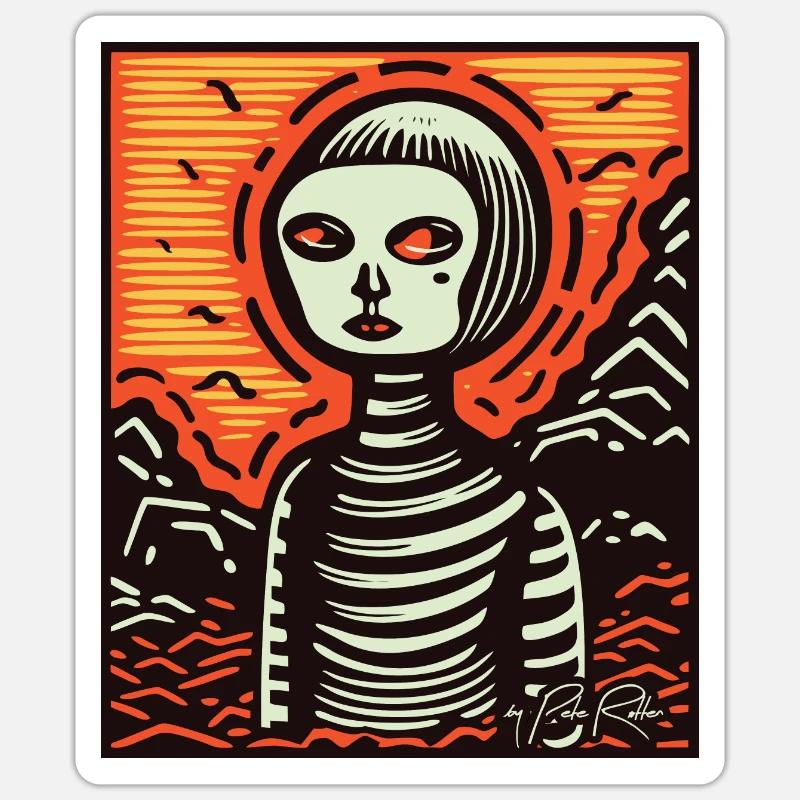 Sticker size S (10 x 10 cm) - 