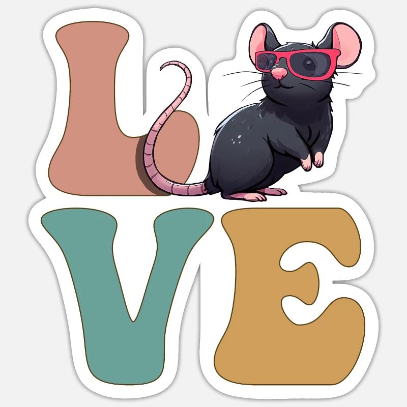 Sticker taille S (10 x 10 cm) - 