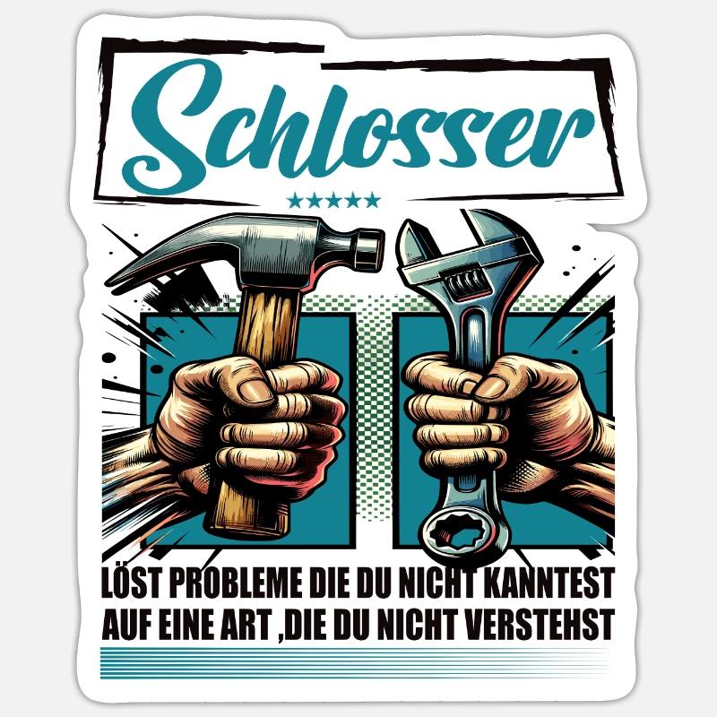 Sticker Größe S (10 x 10 cm) - 