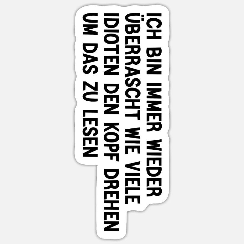 Sticker Größe S (10 x 10 cm) - 