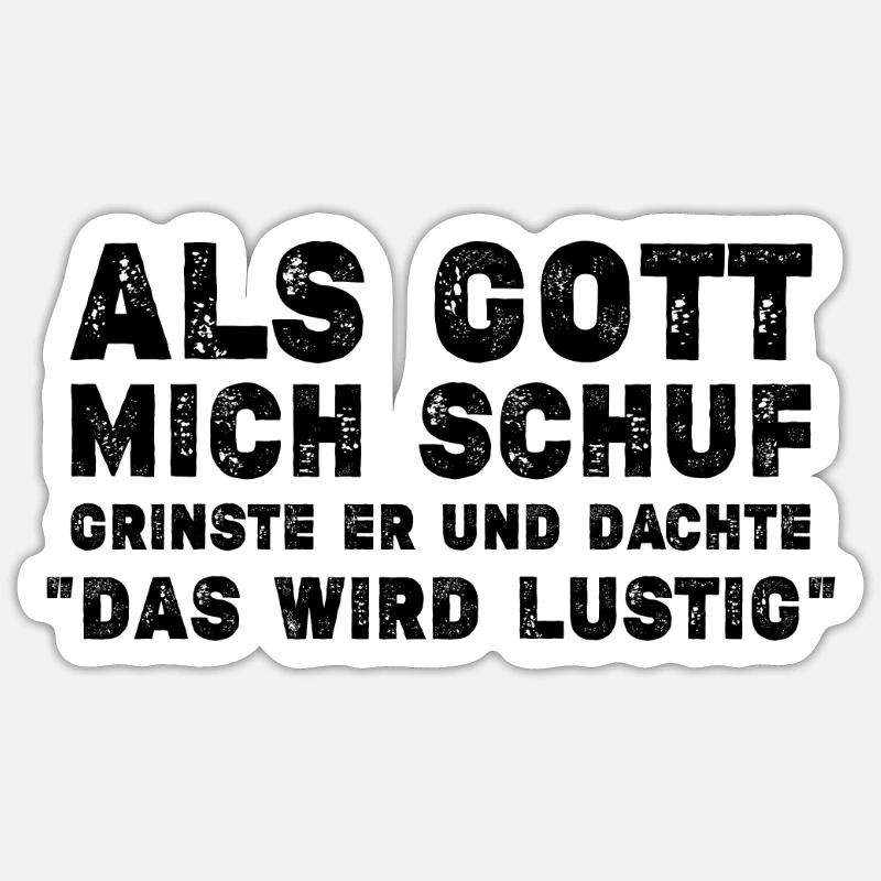 Sticker Größe S (10 x 10 cm) - 