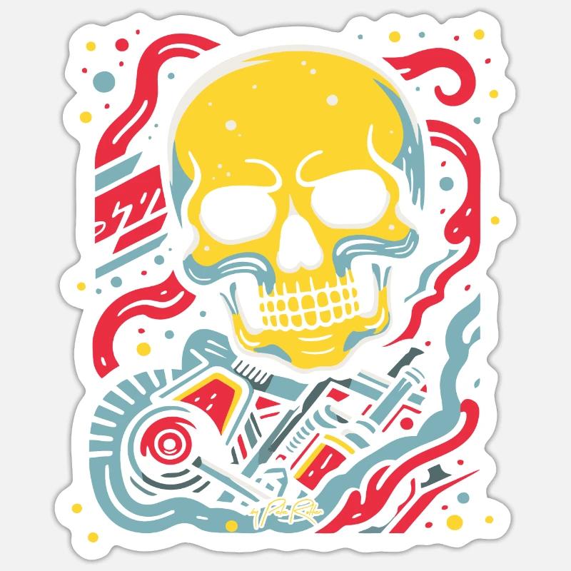Sticker Größe S (10 x 10 cm) - 
