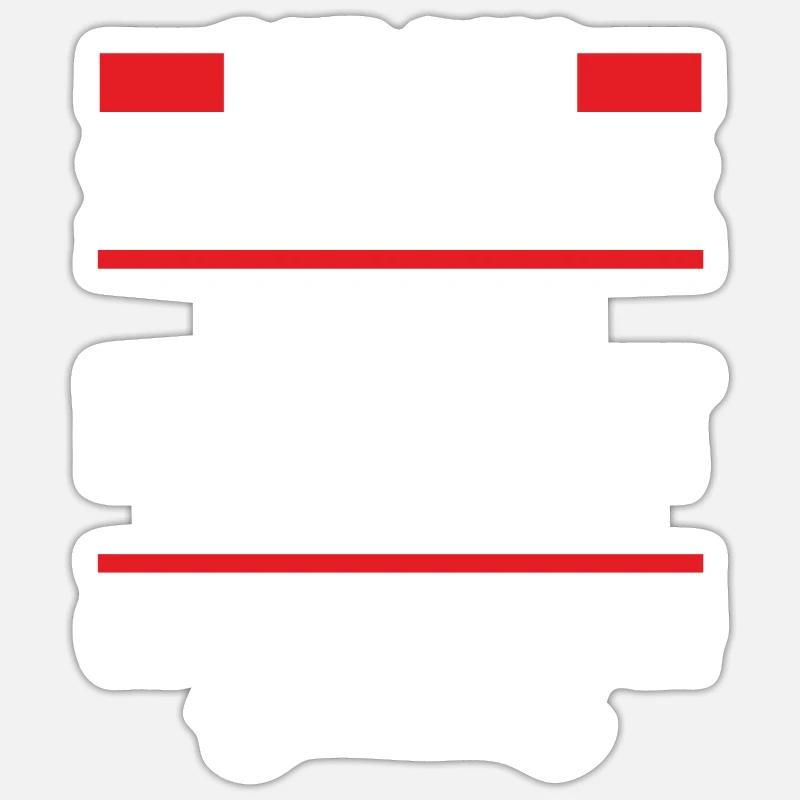 Ich bin schrauber - Sticker Größe S (10 x 10 cm) - Mattweiß