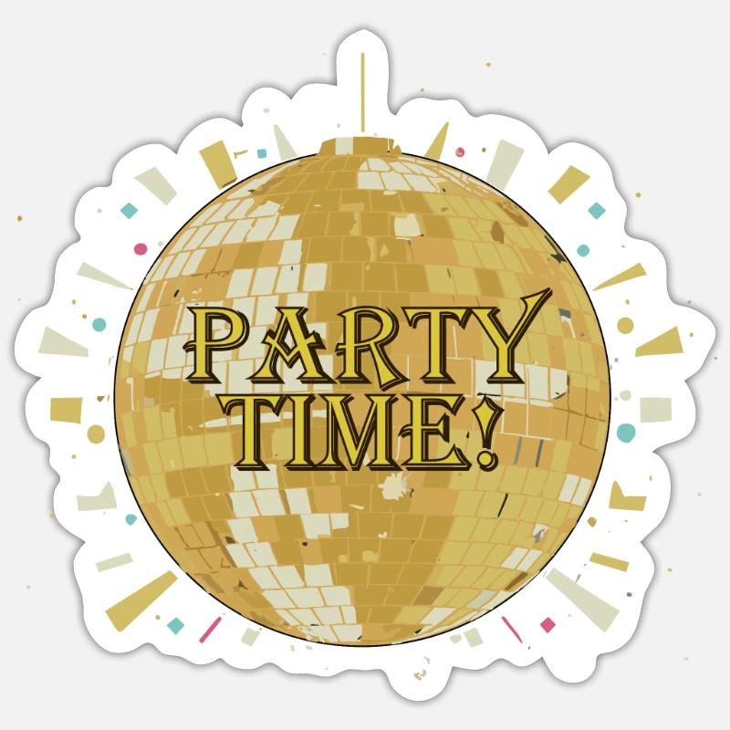 DISCO Sticker size S (10 x 10 cm)