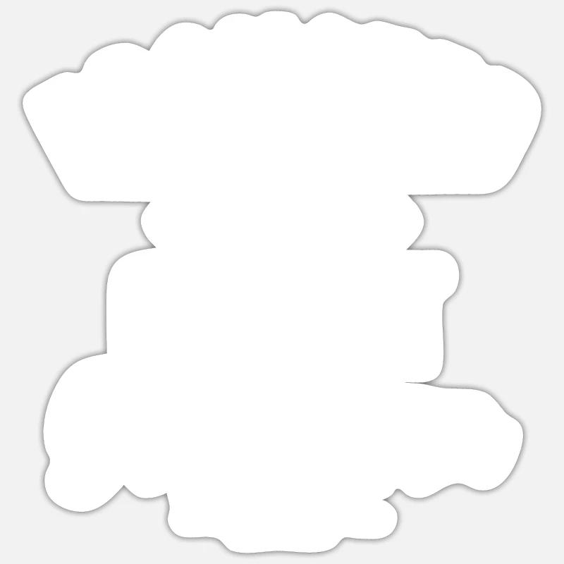 Sticker Größe S (10 x 10 cm) - 