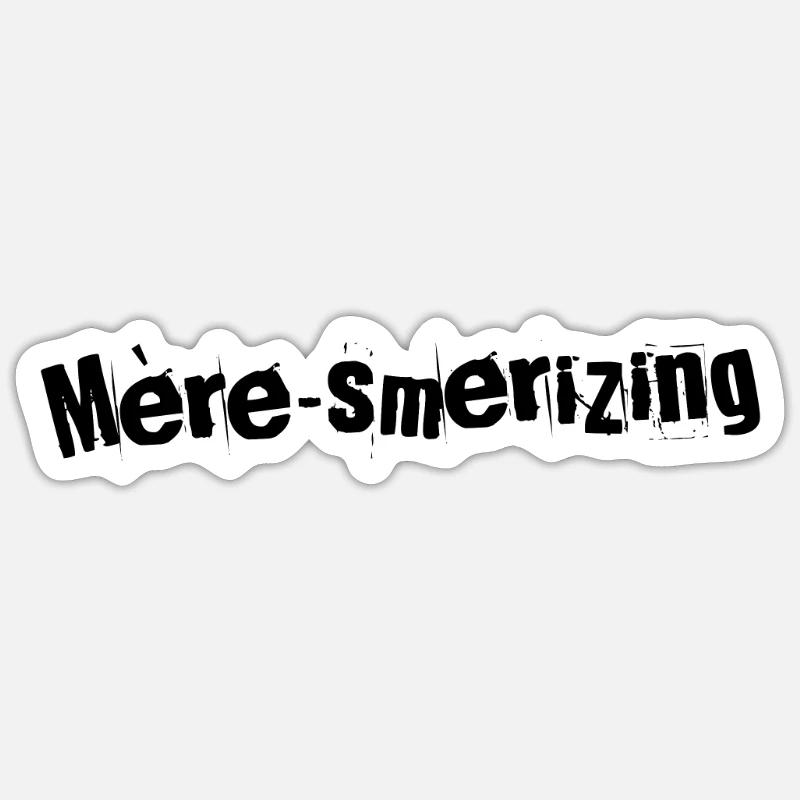Mère-smerizing Moments - Sticker taille S (10 x 10 cm) - blanc mat