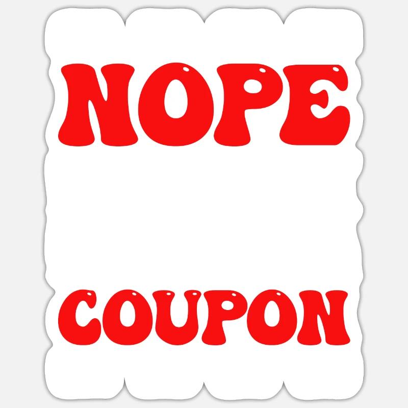 Coupon de points - Sticker taille S (10 x 10 cm) - blanc mat
