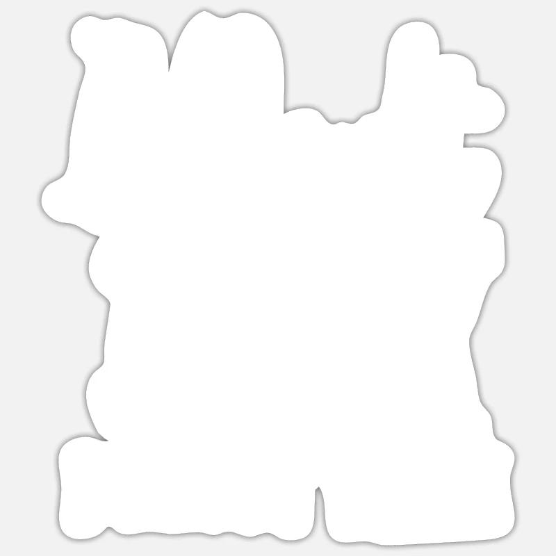 Sticker Größe S (10 x 10 cm) - 