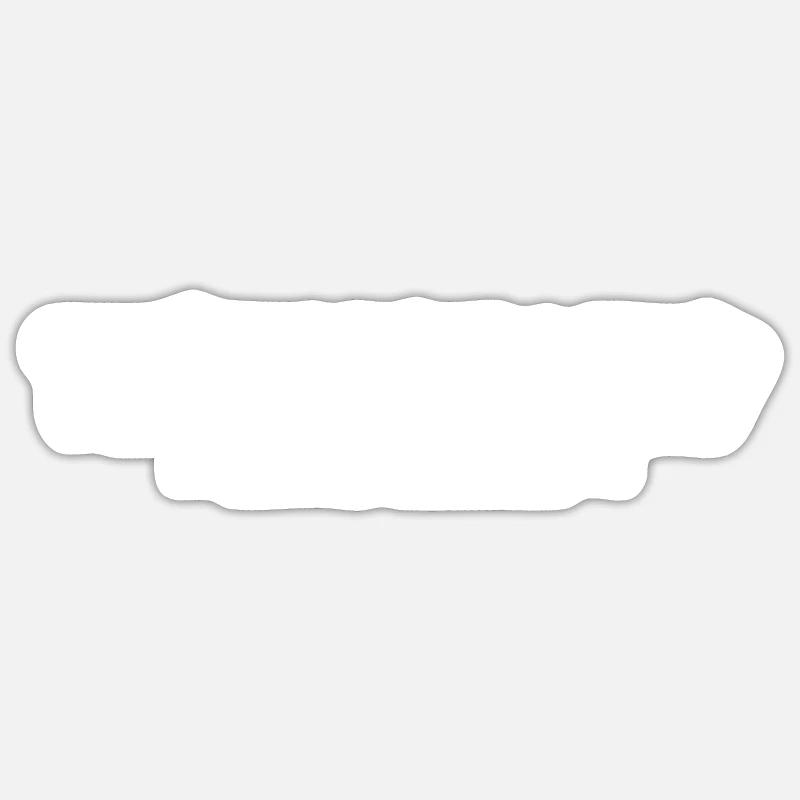 Thuringian Forest - Sticker size S (10 x 10 cm) - white matte