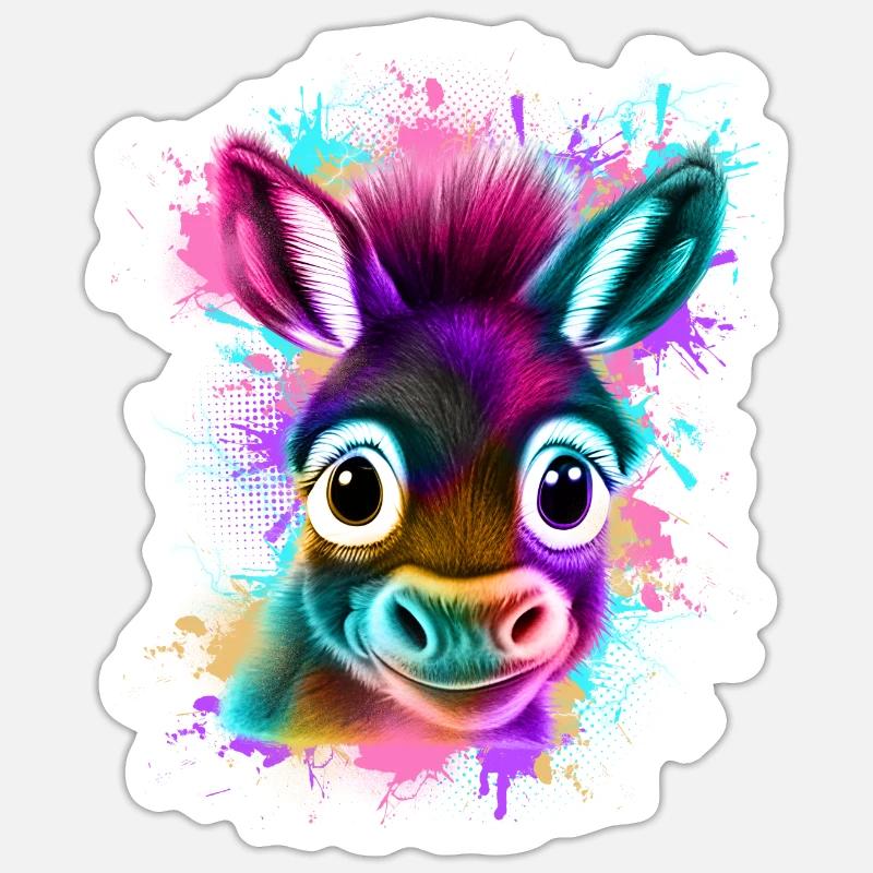 Sticker Größe S (10 x 10 cm) - 