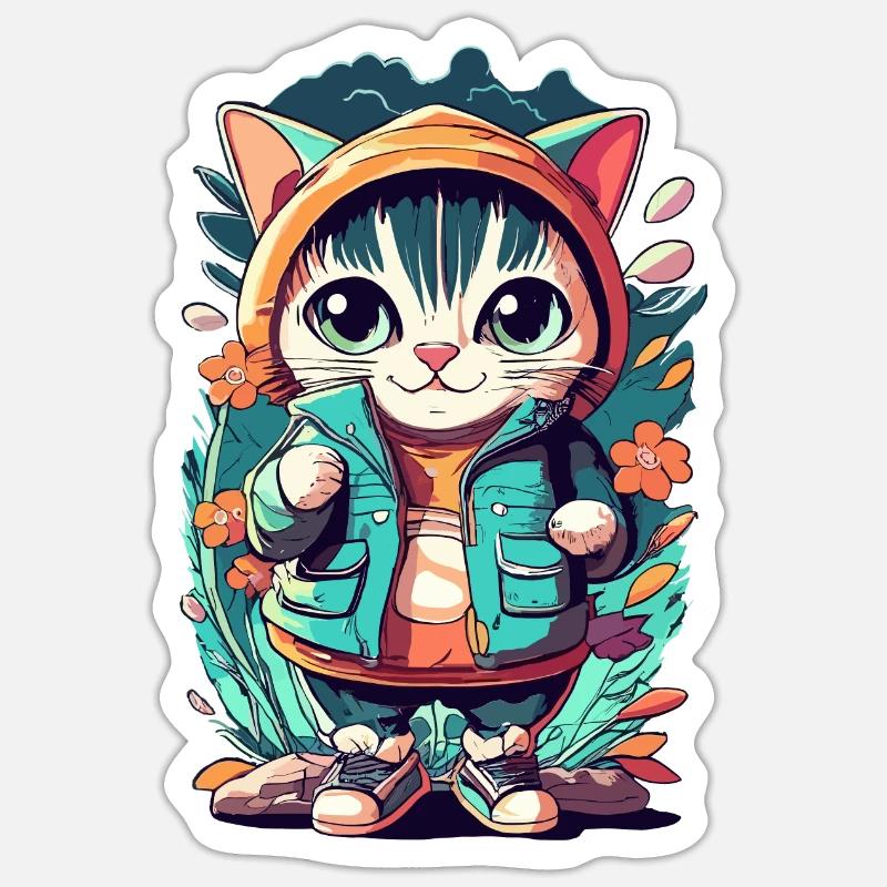 Sticker taille S (10 x 10 cm) - 