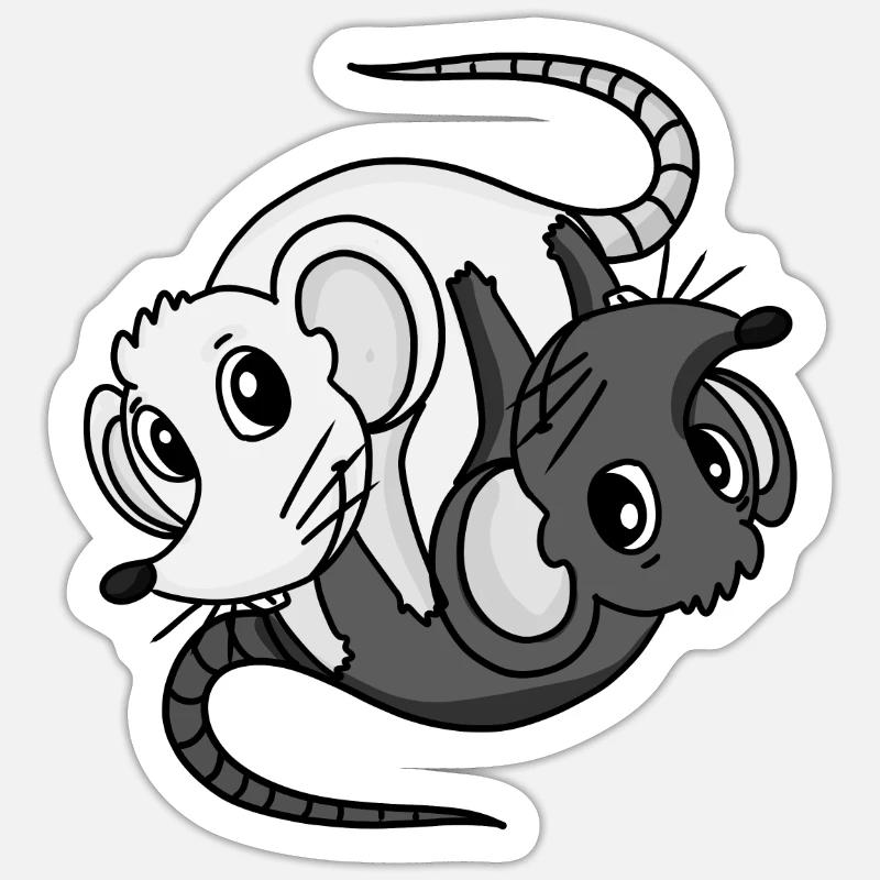 Sticker taille S (10 x 10 cm) -