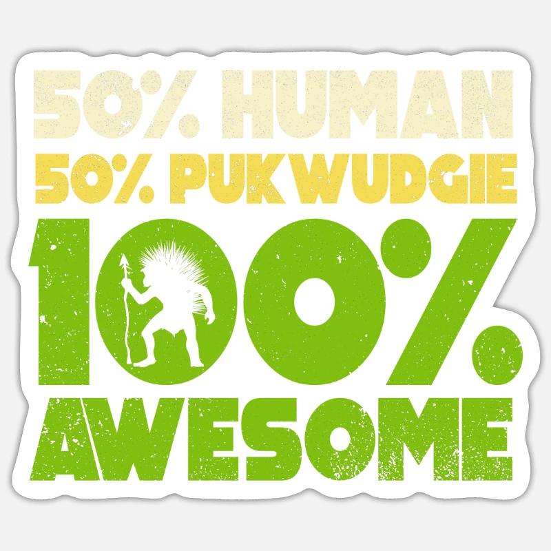 Pukwudgie Cryptid Folklore Myths Sticker size S (10 x 10 cm)
