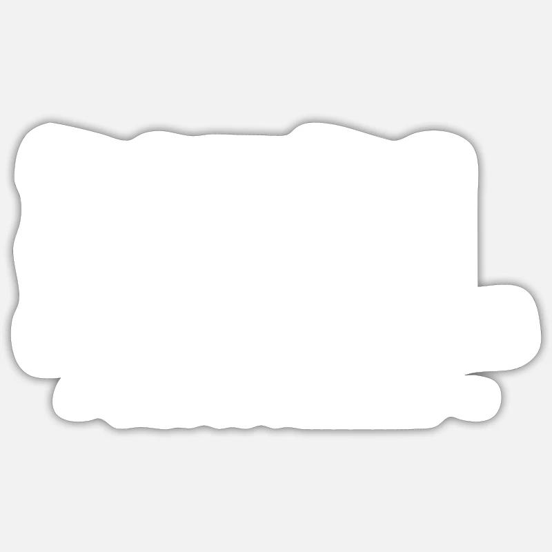 Eifel - Sticker taille S (10 x 10 cm) - blanc mat