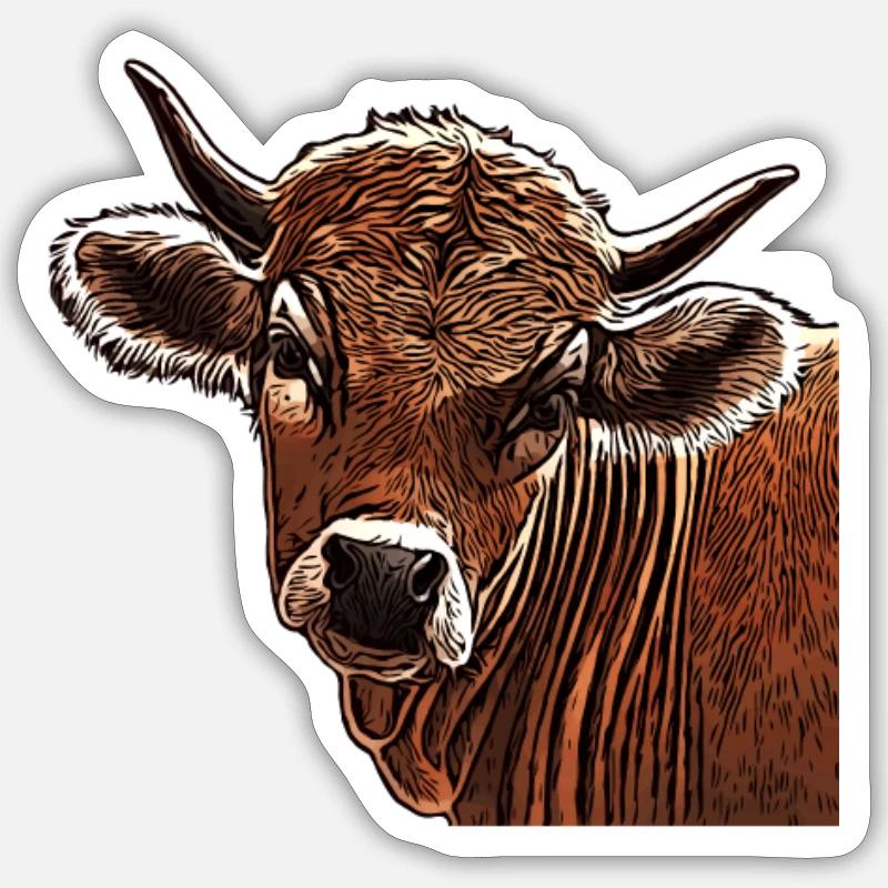 Sticker taille S (10 x 10 cm) - 