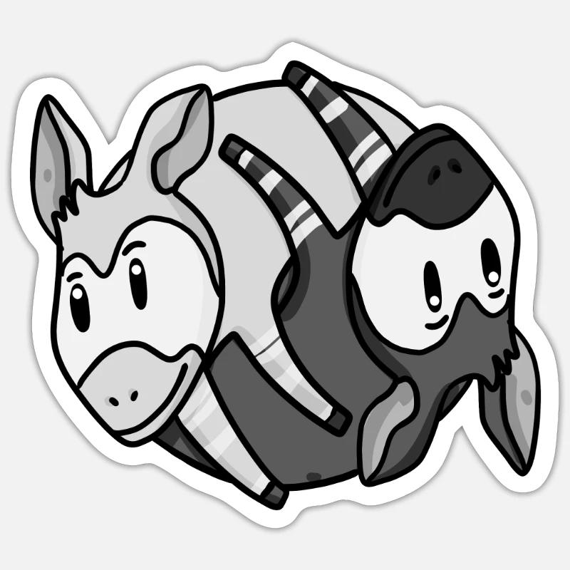 Sticker taille S (10 x 10 cm) - 