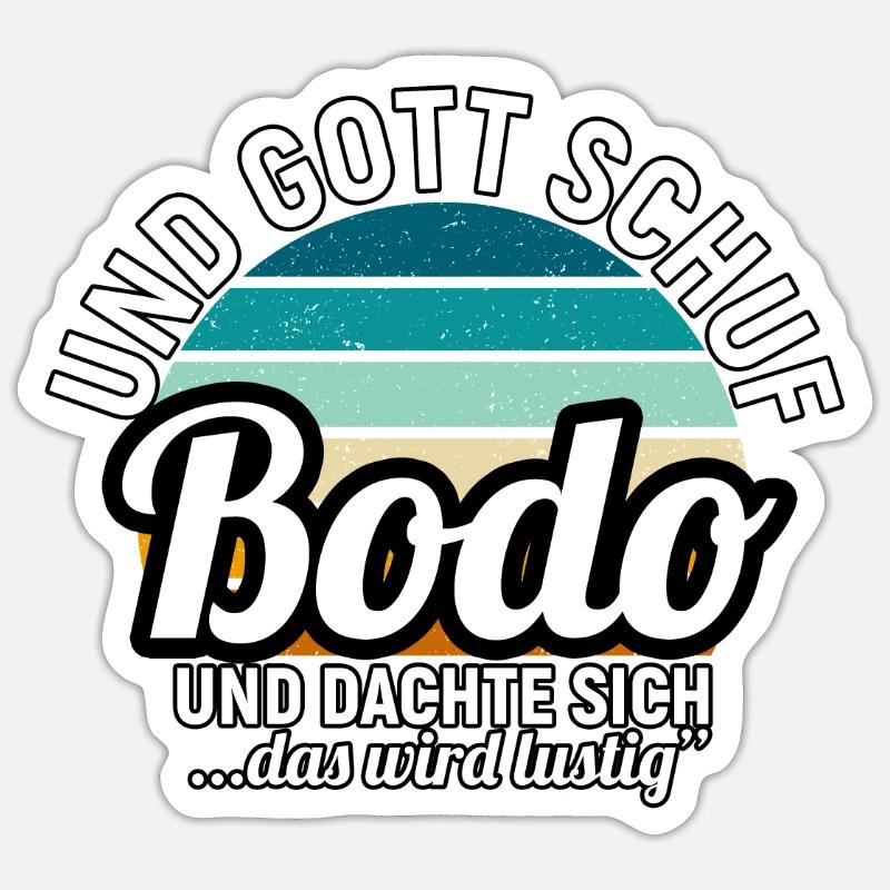 Bruno Sticker Größe S (10 x 10 cm)