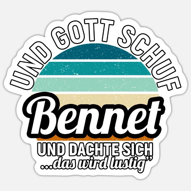 Bernd Sticker Größe S (10 x 10 cm)