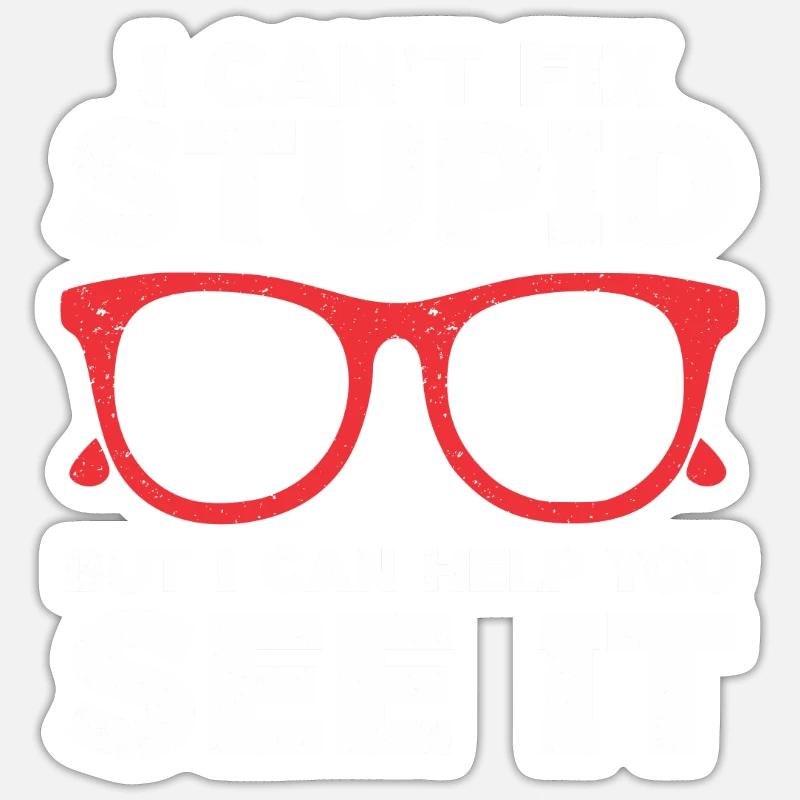 Optometrist Optiker Optometrie Sticker Größe S (10 x 10 cm)