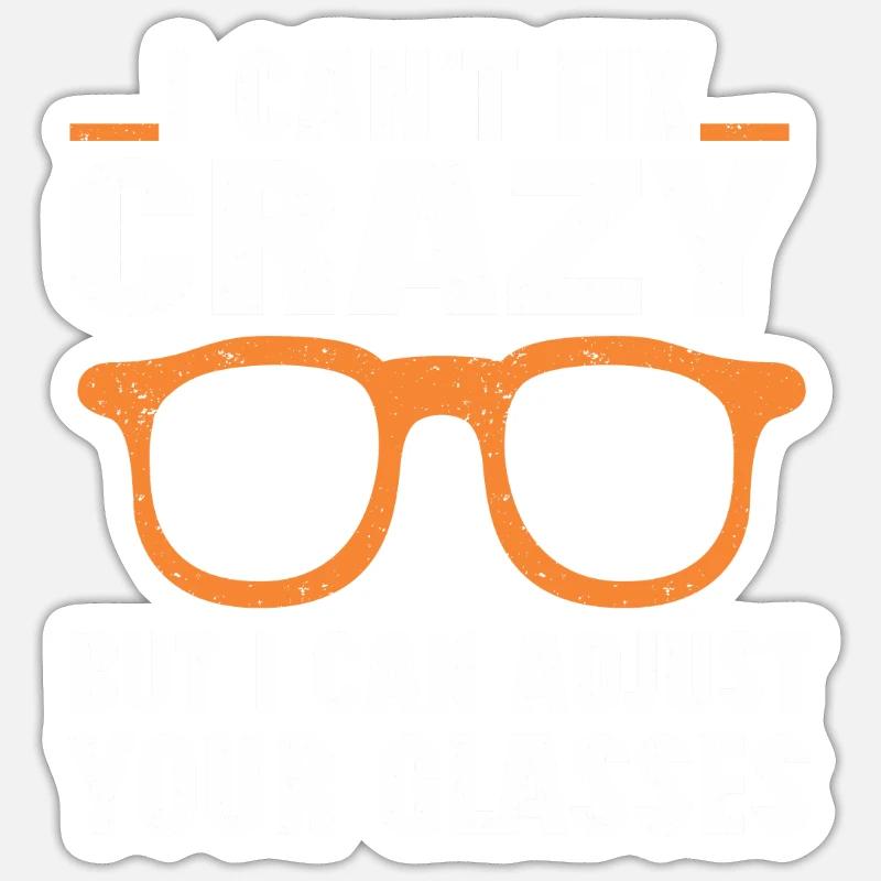 Optometrist Optometrist Optometry Sticker size S (10 x 10 cm)