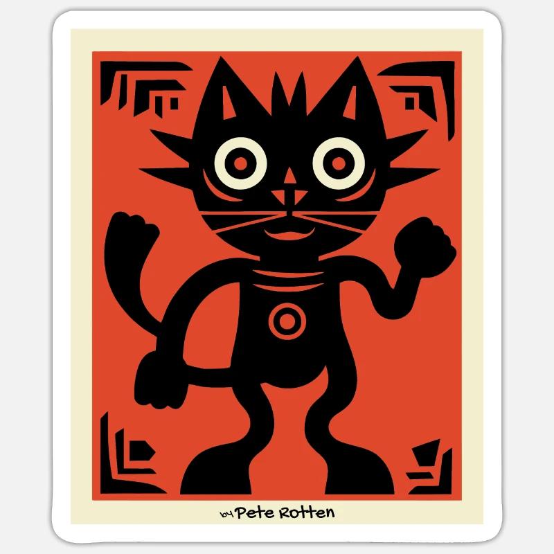 Sticker Größe S (10 x 10 cm) - 