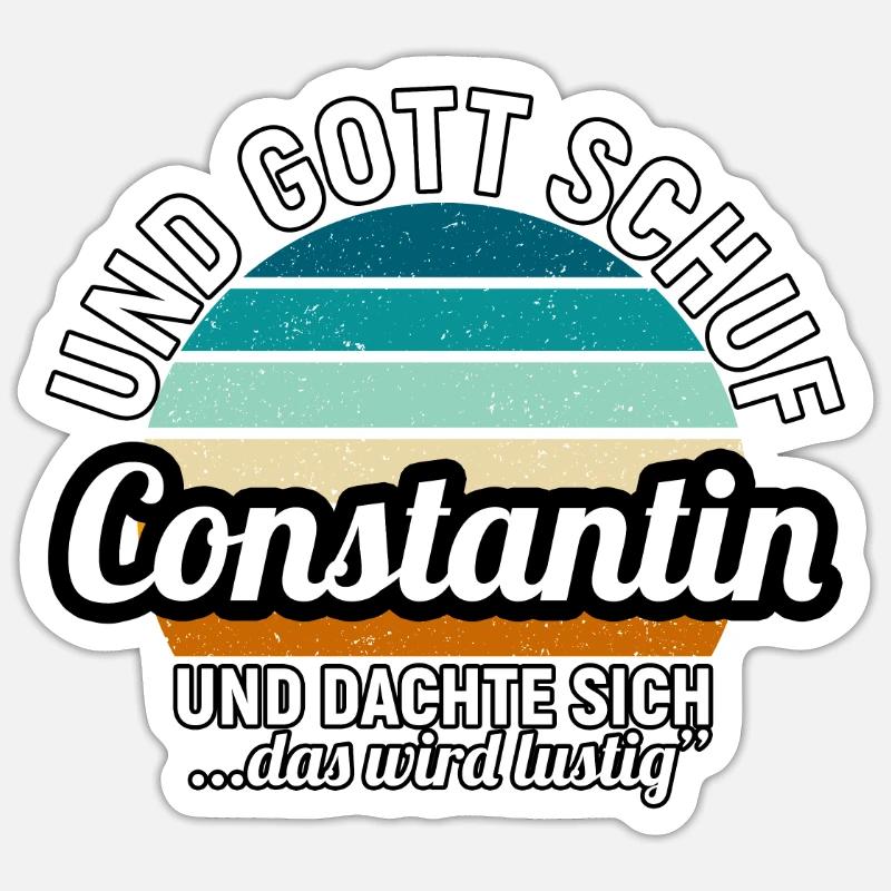 Daniel Sticker Größe S (10 x 10 cm)