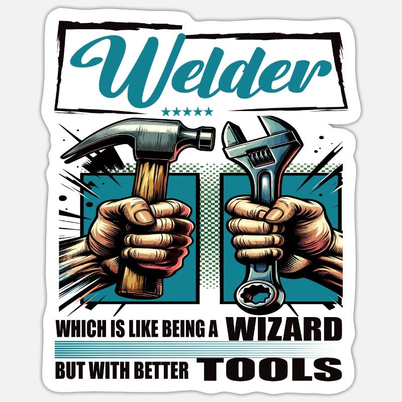 Upholsterer Beruf Spruch Arbeiter Sticker Größe S (10 x 10 cm)