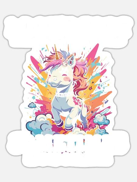 Ich Furze Nicht, Ich Flüstere In Meine Hose - - Sticker Größe S (10 x 10 cm) - Mattweiß
