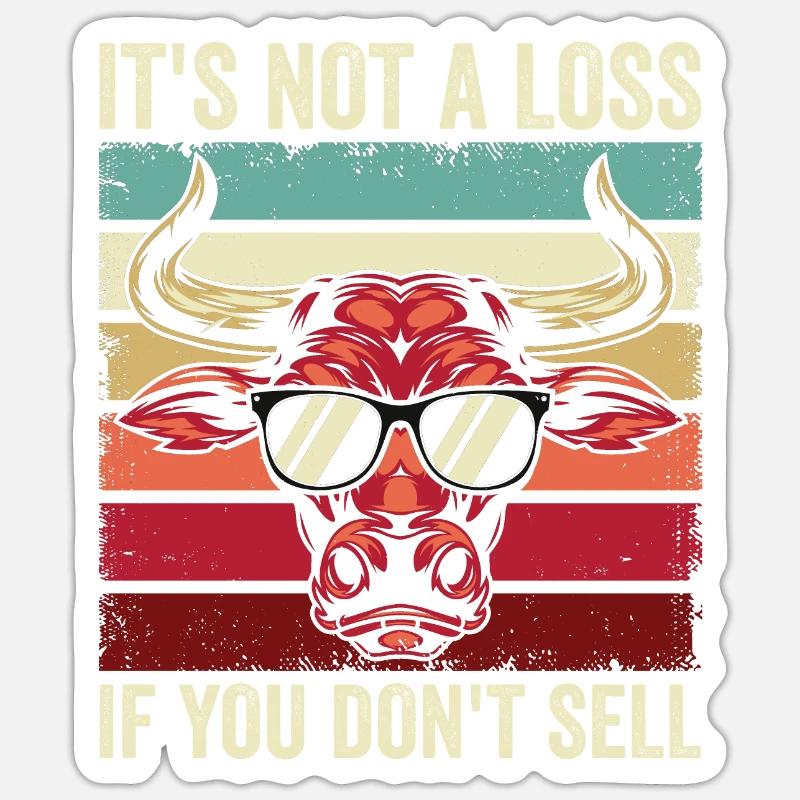 Ce n’est pas une perte si vous ne vendez pas Sticker taille S (10 x 10 cm)