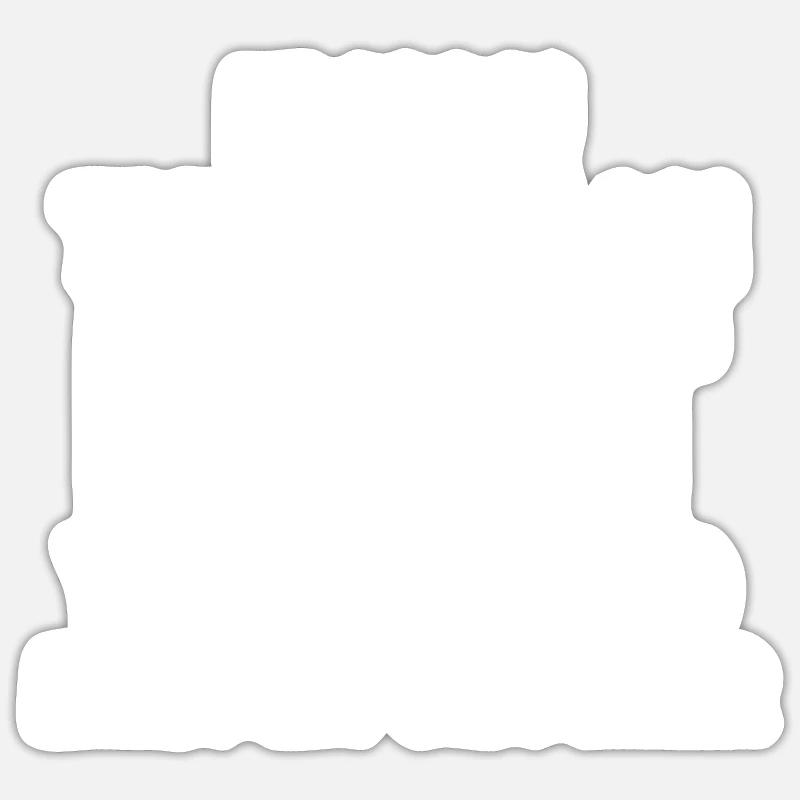 Wenn du denkst, dass ich ein Idiot bin, solltest du es tun Sticker Größe S (10 x 10 cm)